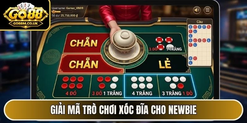 Giải mã trò chơi xóc đĩa cho newbie