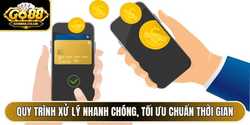Quy trình xử lý nhanh chóng, tối ưu chuẩn thời gian